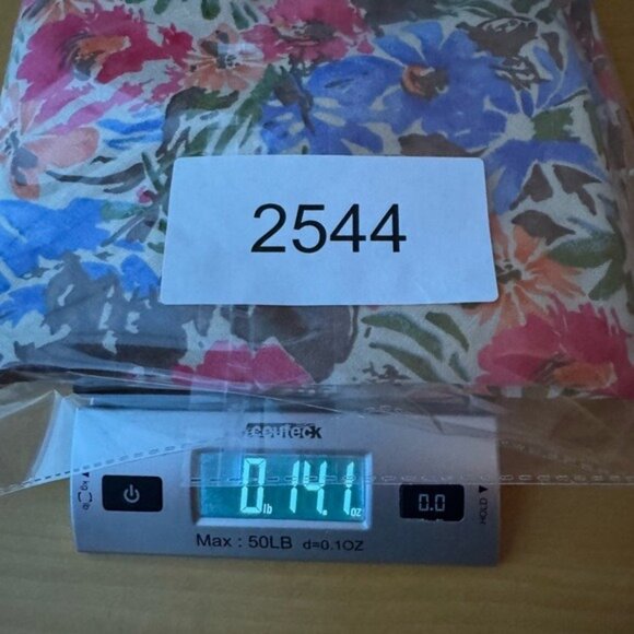 Christopher Banks Linen Floral Skirt Size 12 Artsy Spring Fairycore Whimsical - Picture 8 of 9